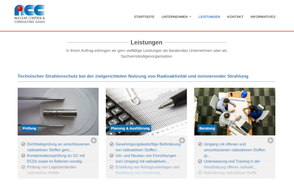 Webseite Sachverständiger Vorschaubild